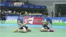 Korea's badminton doubles pair shock the World Champions