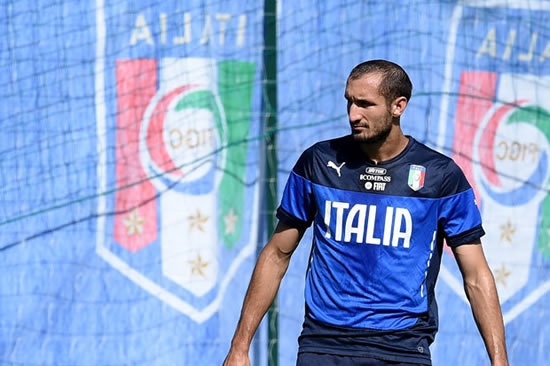 Italy midfielder Giorgio Chiellini says he feels sorry for Luis Suarez after FIFA bite ban