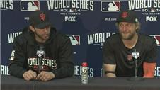 Bochy, Bumgarner and Yost on the Giants 7-1 win