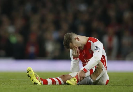Shocking infographic: All of Jack Wilshere's injuries at Arsenal
