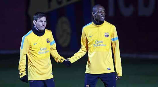 Abidal hints at Messi departure