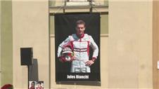 Mourners gather for funeral of Manor-Marussia driver Jules Bianchi