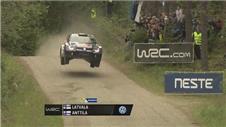 Latvala leads the way following morning stages of Rally Finland