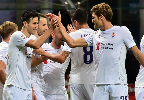 Inter Milan 1 - 4 Fiorentina : Nikola Kalinic helps Fiorentina stun Inter to join Nerazzurri at Serie A summit