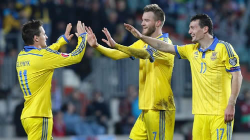 Ukraine 2 - 0 Slovenia: Ukraine take big step towards ending play-off hex