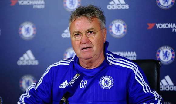 Chelsea boss Guus Hiddink loves the fight from Oscar and Diego Costa