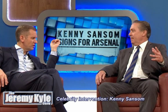 'You'll be dead in three years' Arsenal legend Kenny Sansom appears on Jeremy Kyle