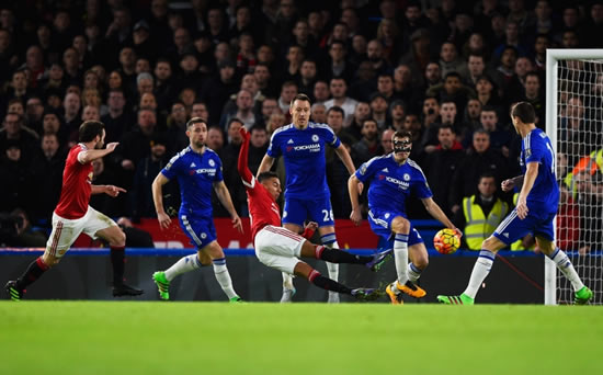 Chelsea FC 1 - 1 Manchester United: Diego Costa rescues Chelsea and deals Manchester United a title blow