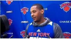 Carmelo Anthony: 'Making playoffs a challenge'