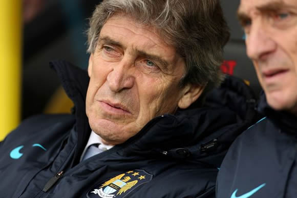 Manchester City will not prioritise the Champions League, says Manuel Pellegrini