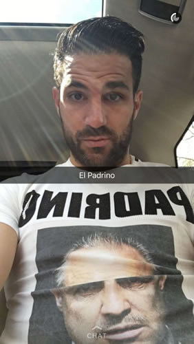 Cesc Fabregas pays tribute to The Godfather ahead of Chelsea v Tottenham
