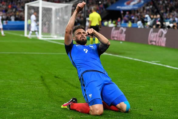France vs Iceland: We're underdogs for Euro 2016 semi-final against Germany, insists Olivier Giroud