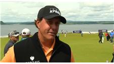 Mickelson delighted to be back at Castle Stuart