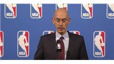 NBA Commissioner speaks at the off-season meeting