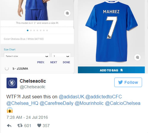 N'Golo Kante's Chelsea Squad Number Confirmed