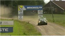 Must see! Big crash at Rally Finland; Brit, Meeke leads