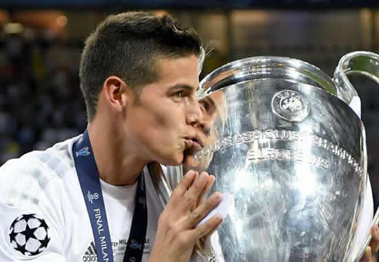 Zidane: I want James to stay at Real Madrid