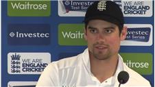 Cook praises England resilience