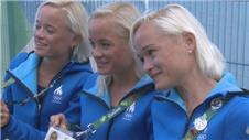 Triplets set to make Olympic history