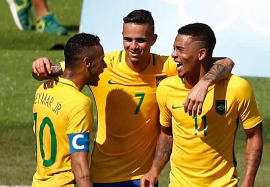 Rio 2016: Neymar, Gabriel Jesus fire Brazil into final