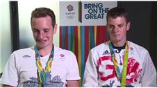 Brownlee brothers reflect on massively special Olympic triathlon
