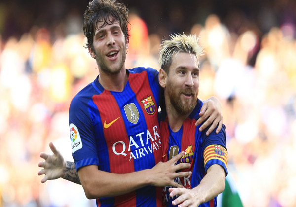 Barcelona 6-2 Real Betis: Suarez and Messi shine in easy win