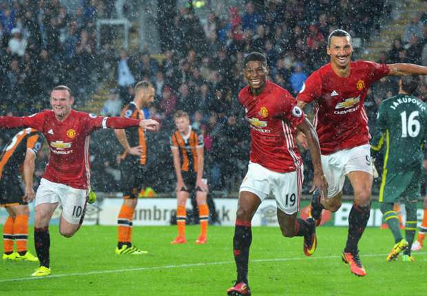 Hull City 0-1 Manchester United: Rashford strikes at the death to maintain Mourinho's winning run