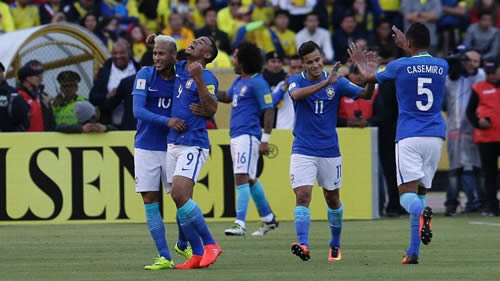 Messi scores in Argentina return; Gabriel Jesus lifts Brazil; Colombia win