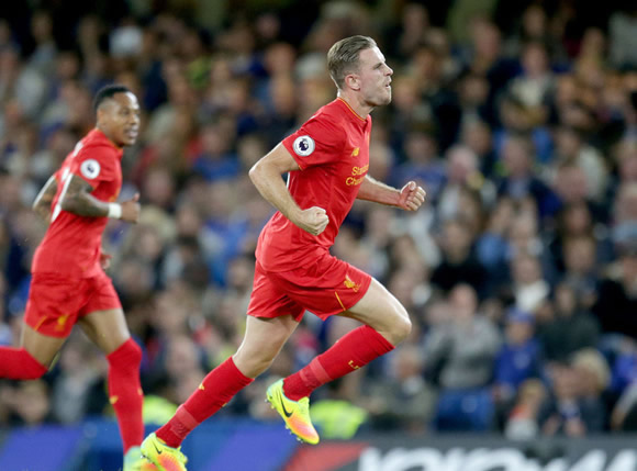 Chelsea FC 1 - 2 Liverpool: Jordan Henderson's stunning strike condemns Chelsea to first defeat