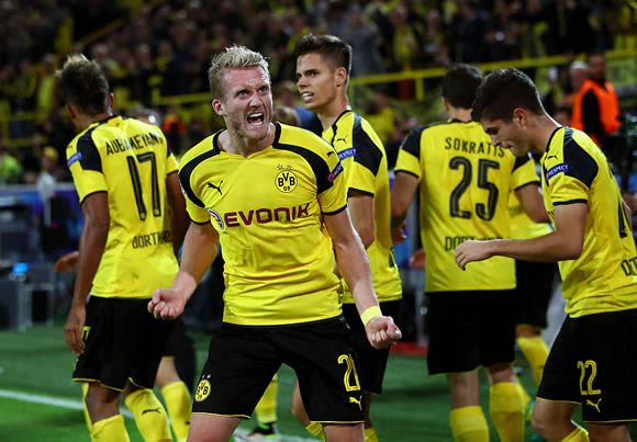 Borussia Dortmund 2 - 2 Real Madrid: Andre Schurrle snatches late equaliser to deny Real Madrid