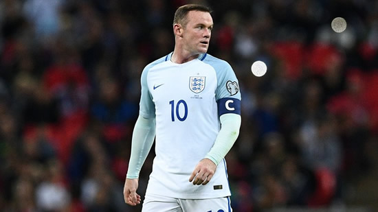 Wayne Rooney accepts he is no longer first name in England team