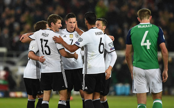 Germany 2 - 0 Northern Ireland: Germany prove too much for spirited Northern Ireland