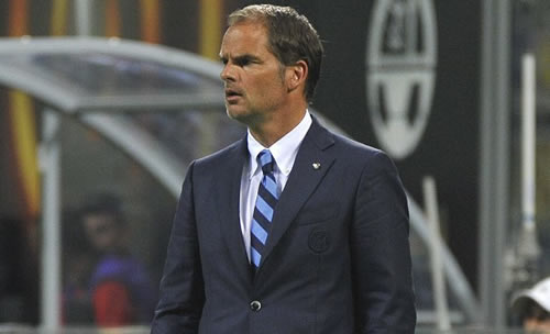 Inter Milan coach Frank de Boer: I don't know if I'll survive this