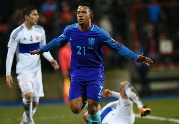 Luxembourg 1-3 Netherlands: Depay double gives visitors victory