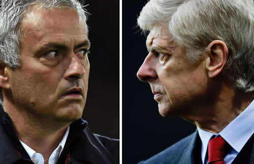 Jose Mourinho mocks Arsene Wenger ahead of Manchester United vs Arsenal