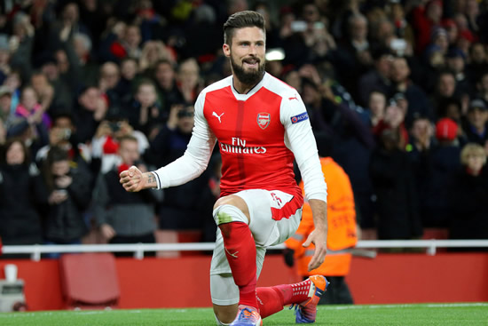 Arsenal 2 - 2 Paris Saint Germain: Arsenal miss chance to qualify as group winners after draw with Paris St Germain