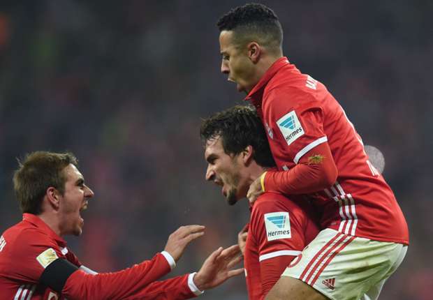 Bayern Munich 2-1 Bayer Leverkusen: Bundesliga champions scrape home win