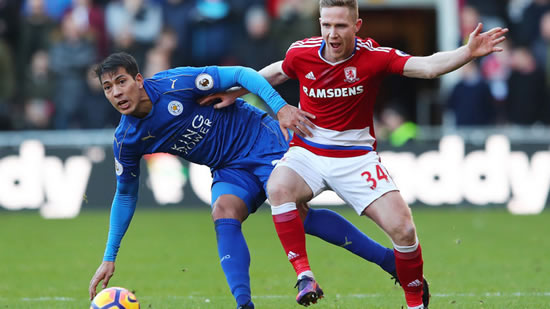 Middlesbrough 0 - 0 Leicester City: Ramirez miss underlines Boro's need for new forward