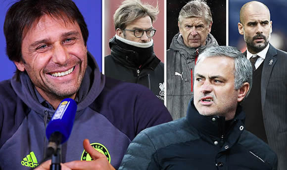Chelsea boss Antonio Conte on fixture schedule: Rivals are just jealous of our success