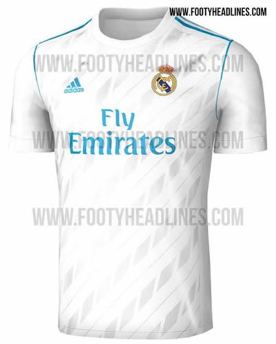 LEAKED: Real Madrid’s new kit will make you take a dip in the Caribbean Sea