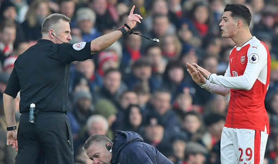 Arsenal boss Arsene Wenger set for FA charge after shoving Anthony Taylor in Burnley win