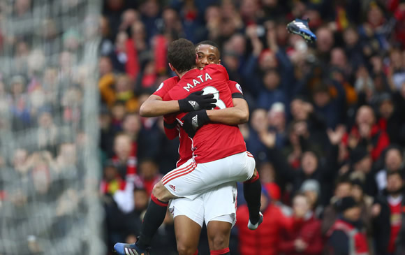 Manchester United 2 - 0 Watford: Anthony Martial returns to form as Manchester United see off Watford