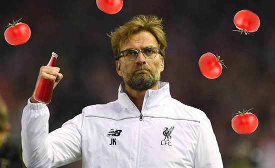 Klopp plays Ketchup: Liverpool boss orders squad to scoff tomatoes