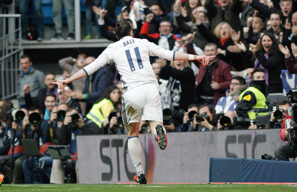 Real Madrid 2 - 0 Espanyol: Gareth Bale back with a bang as Real Madrid beat Espanyol
