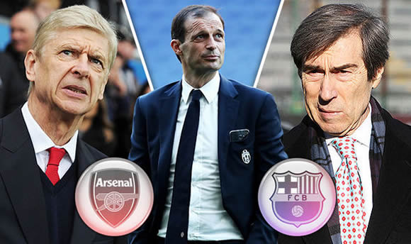 Arsenal Exclusive: Barcelona to hijack move for No 1 target to replace Arsene Wenger
