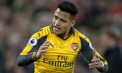 Alexis Sanchez dropped at Liverpool after storming out of Arsenal training