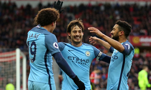 Sunderland 0 - 2 Manchester City: Aguero continues red-hot form to lift Manchester City to victory over Sunderland