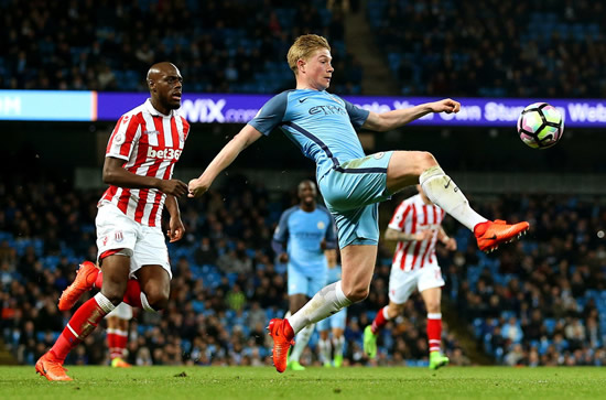Manchester City 0 - 0 Stoke City: Manchester City frustrated by stubborn Stoke in goalless draw