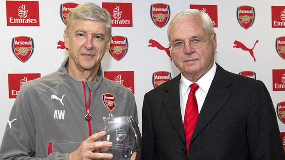 Arsenal chairman suggests decision over Arsene Wenger's future will be made 'mutually'