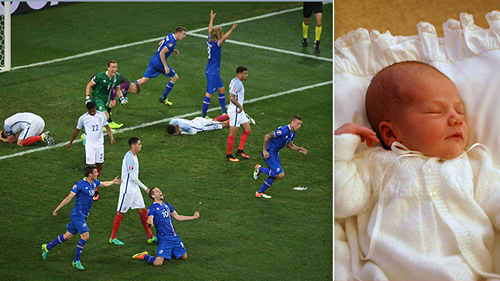 Icelandic baby records broken EXACTLY nine months after famous England win